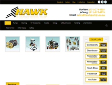 Tablet Screenshot of hawkpumps.co.za